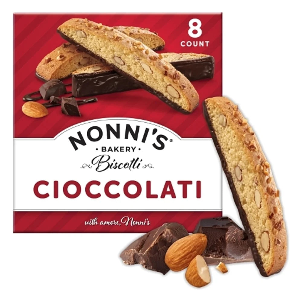 Nonni's Bakery Cioccolati Biscotti, 6.88 Ounce — 6 Per Case