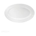 Buffalo Cream White Platter Rolled Edge, 15 1/2" — 6 Per Case