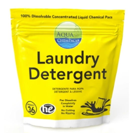 Aqua Chempacs Laundry Detergent — 1 Per Case