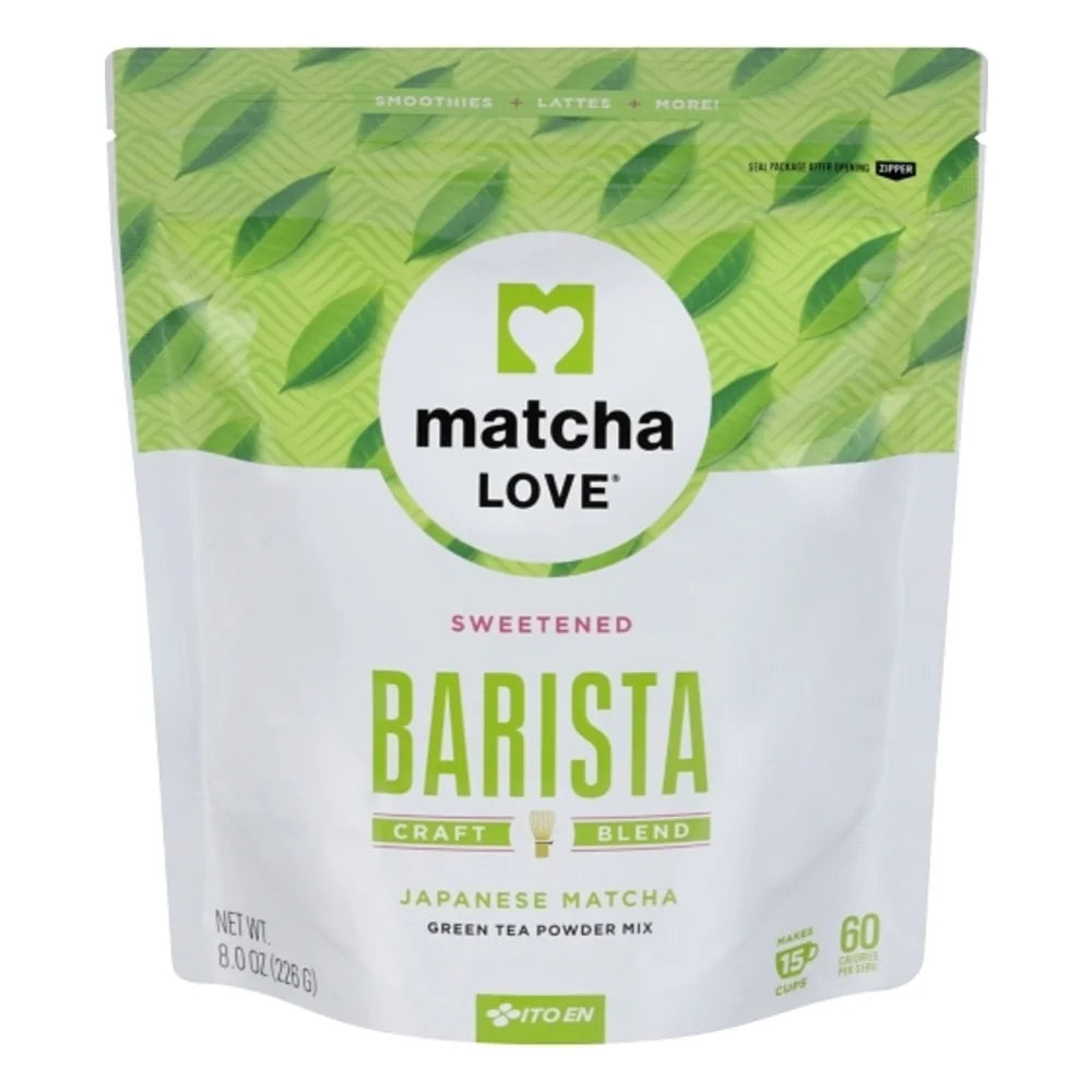 Matcha Love Matcha Green Tea Powder Mix, 8 Ounce — 6 Per Case