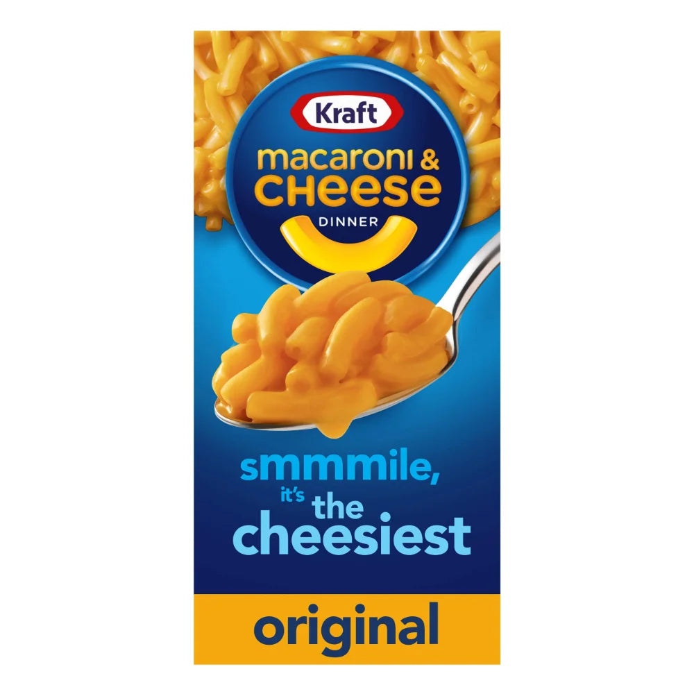 Kraft Macaroni & Cheese Entree, 7.25 Ounce — 35 Per Case
