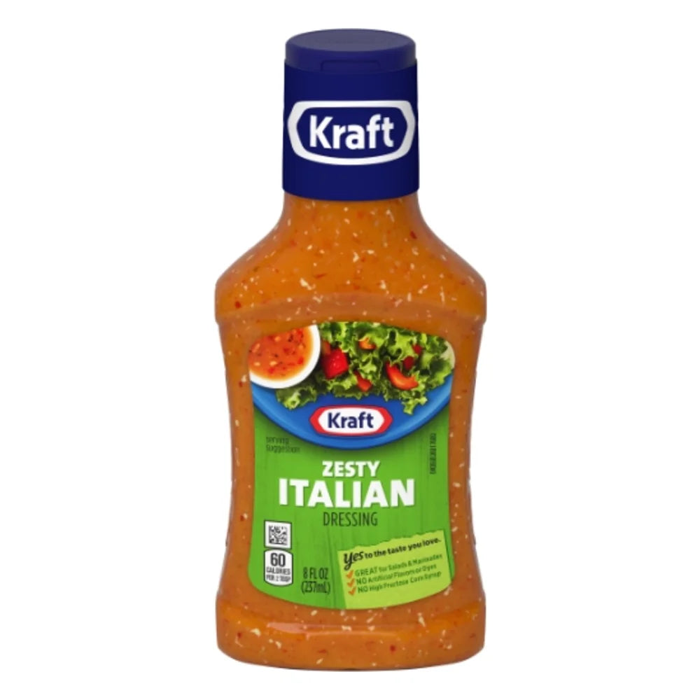 Kraft Italian Dressing, 8 Fluid Ounce — 9 Per Case