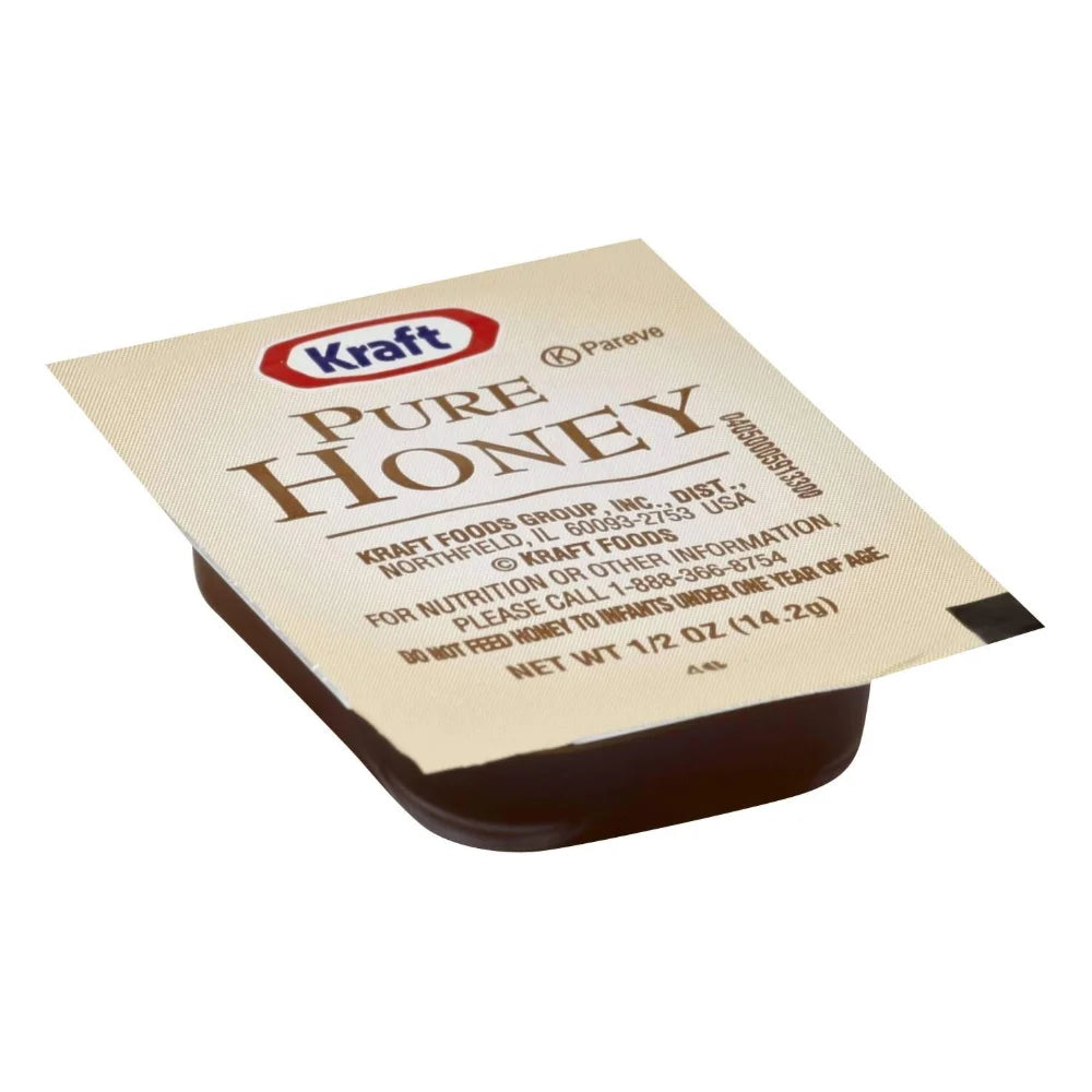 Kraft Honey Single Serve, 0.5 Ounce — 200 Per Case