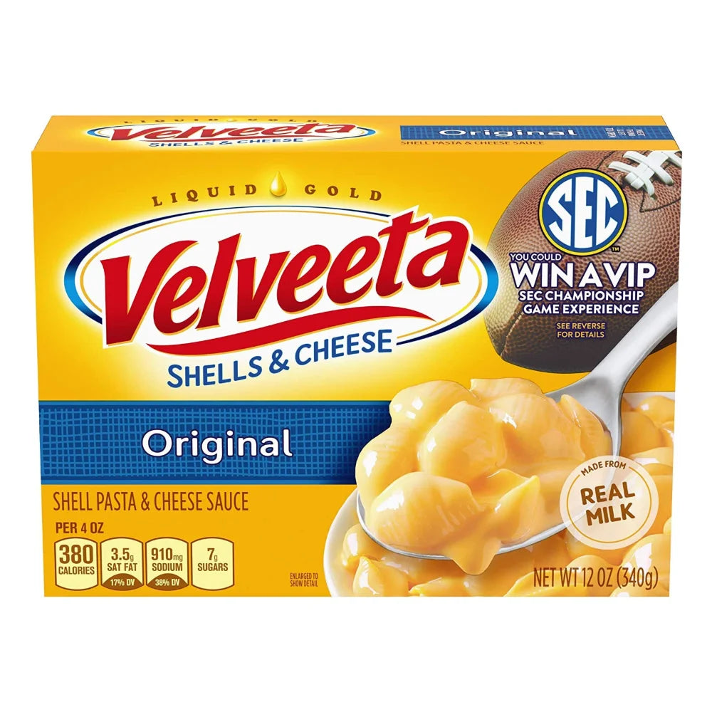 Kraft Velveeta Shells & Cheese, 12 Ounce — 24 Per Case