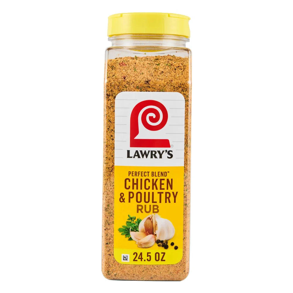 Lawry's Perfect Blend Chicken Rub And Seasoning, 24.5 Ounce — 6 Per Case