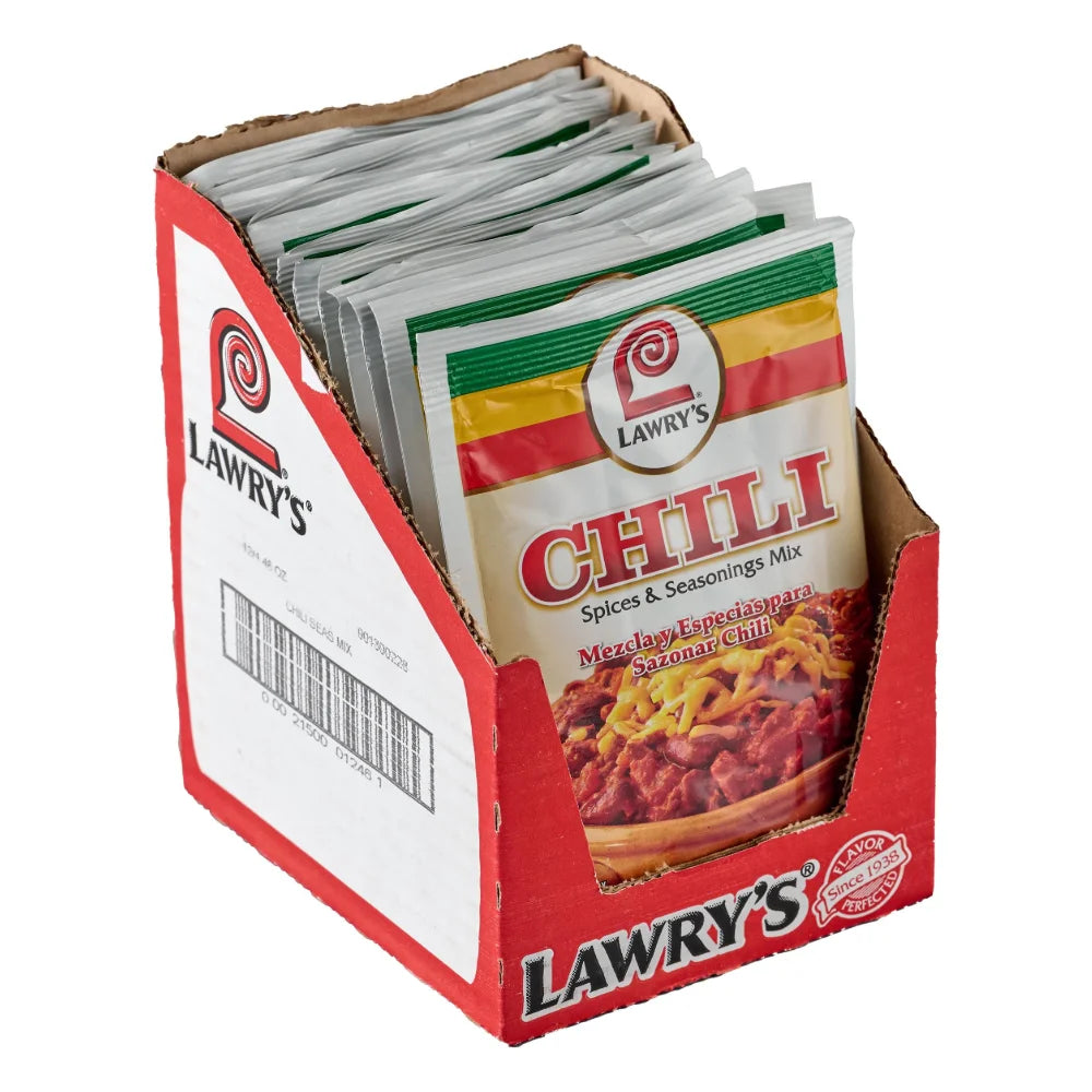Lawry's Seasoning Mix Chili, 1.48 Ounce — 12 Per Case