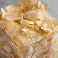 Mission Foods Pre-cut Unfried 4 Cut Thin White Chips - 20 lb — Case of 1