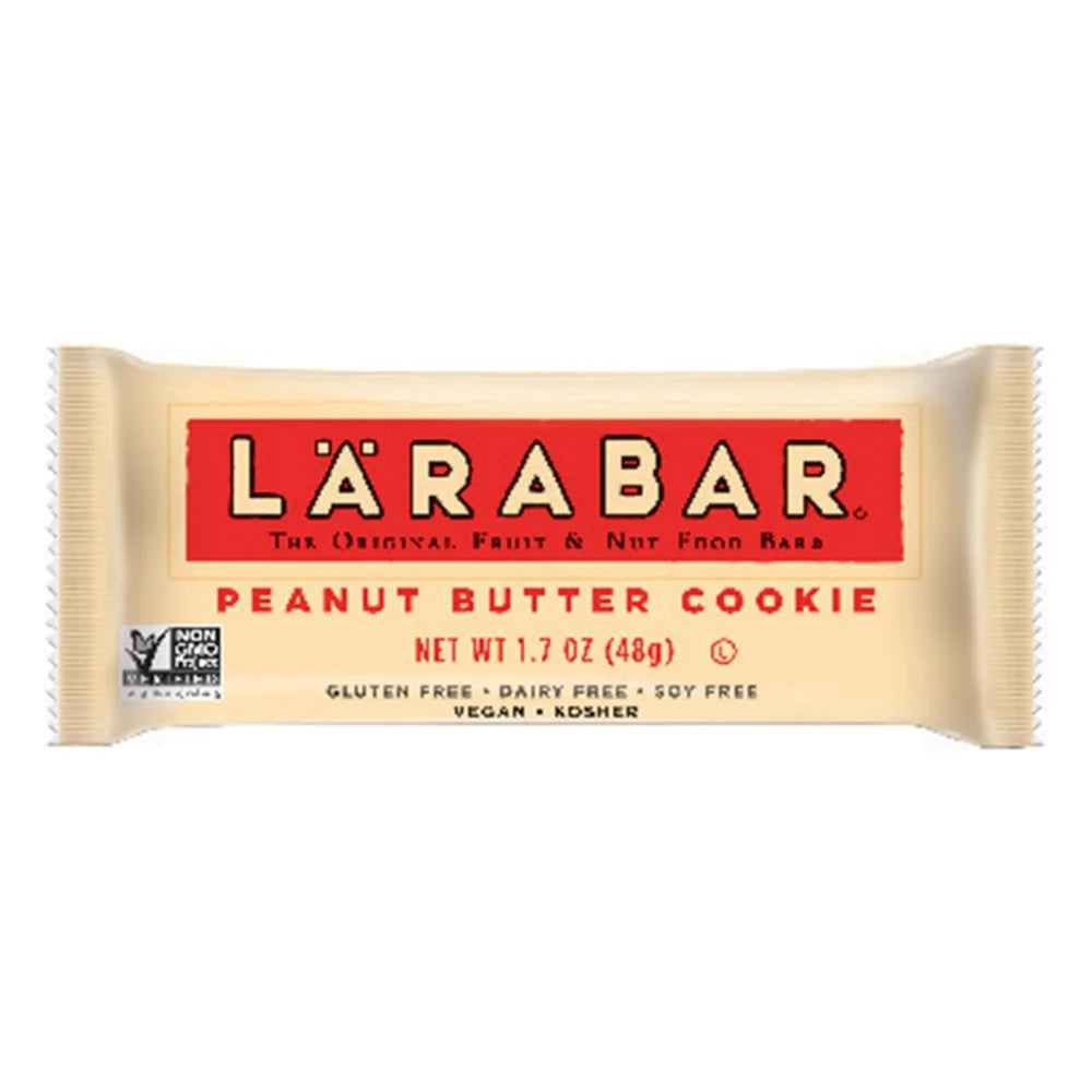 Larabar Gluten-Free Vegan Peanut Butter Cookie Bar, 1.7 Ounce — 64 Per Case