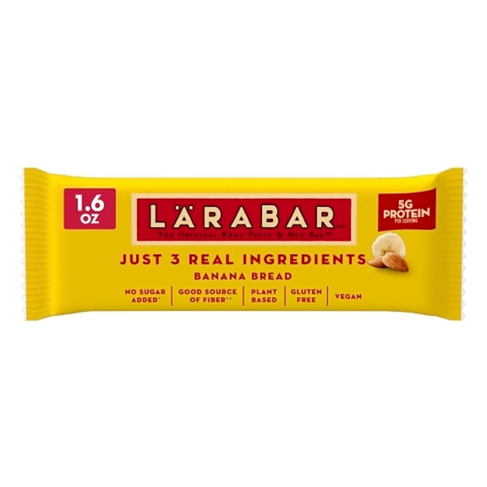 Larabar Gluten-Free Vegan Banana Bread Bar, 1.6 Ounce — 64 Per Case