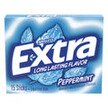 Extra Single Serve Peppermint Gum, 15 Piece — 120 Per Case