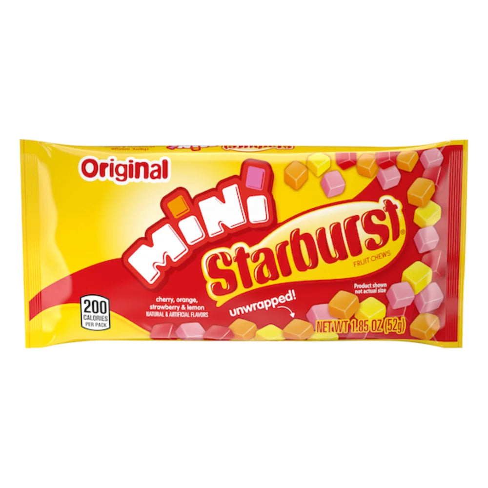 Starburst Mini Original Singles, 1.85 Ounce — 288 Per Case