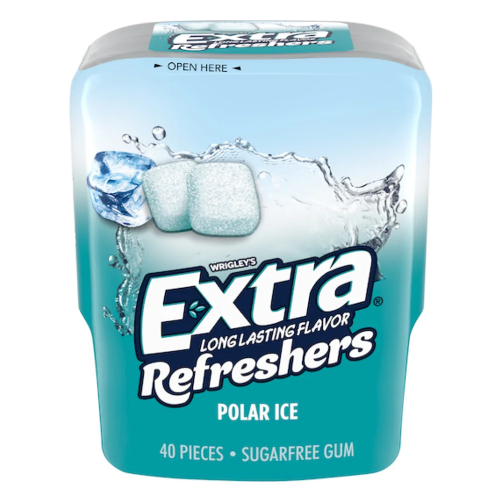 Extra Refreshers Polar Ice, 40 Piece — 24 Per Case