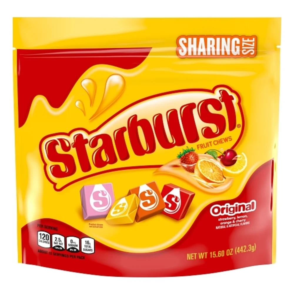 Starburst Candy Shelf Ready Packaging, 15.6 Ounce — 6 Per Case