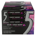5 Gum Sugar Free Sour Berry Candy, 15 Piece — 120 Per Case