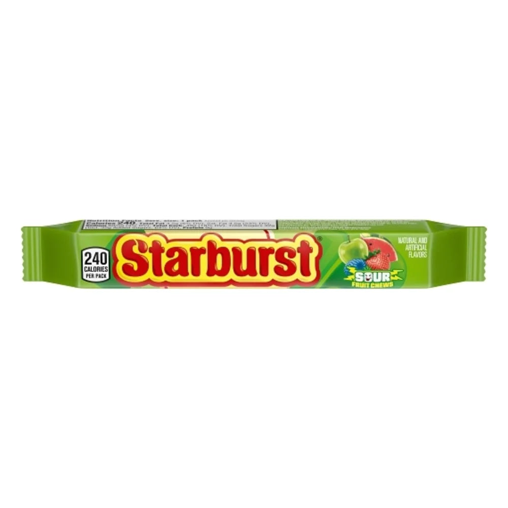 Starburst Sour Candy, 2.07 Ounce — 288 Per Case