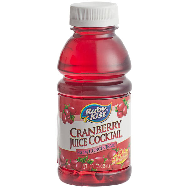 Ruby Kist Cranberry Cocktail Juice - 10 fl oz — Case of 24