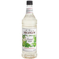 Monin Frosted Mint Syrup - 1 L — Case of 4