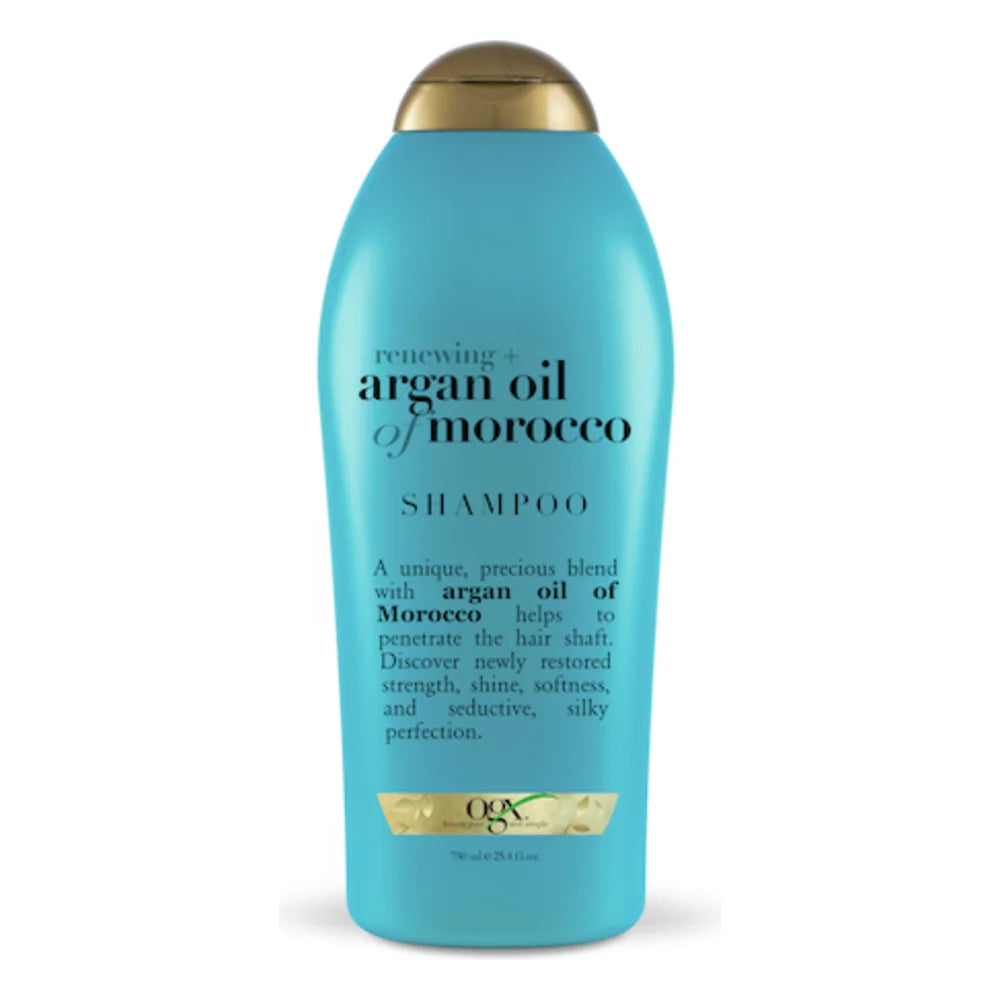 OGX Argan Oil Moroccan Shampoo, 25.4 Fluid Ounce — 4 Per Case