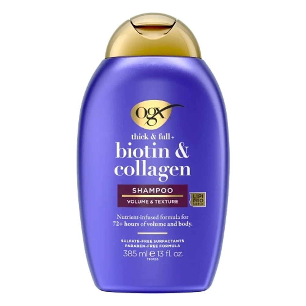 OGX Biotin & Collagen Shampoo, 385 Milliliter — 4 Per Case