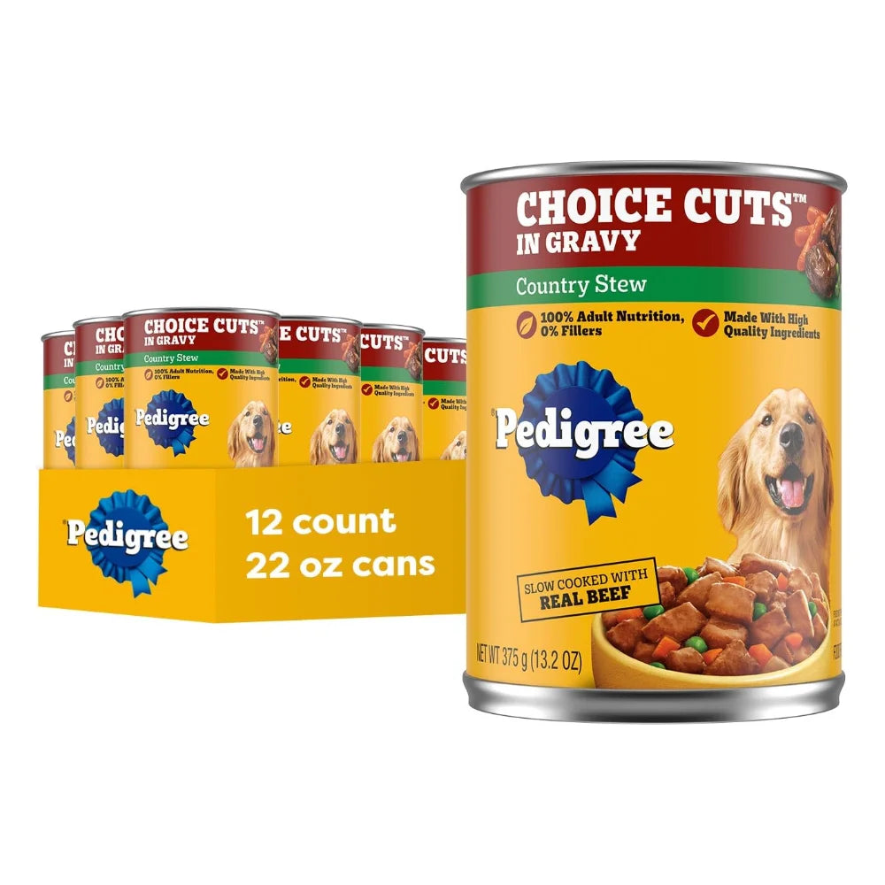 Pedigree Choice Cuts Country Stew, 13.2 Ounce — 12 Per Case