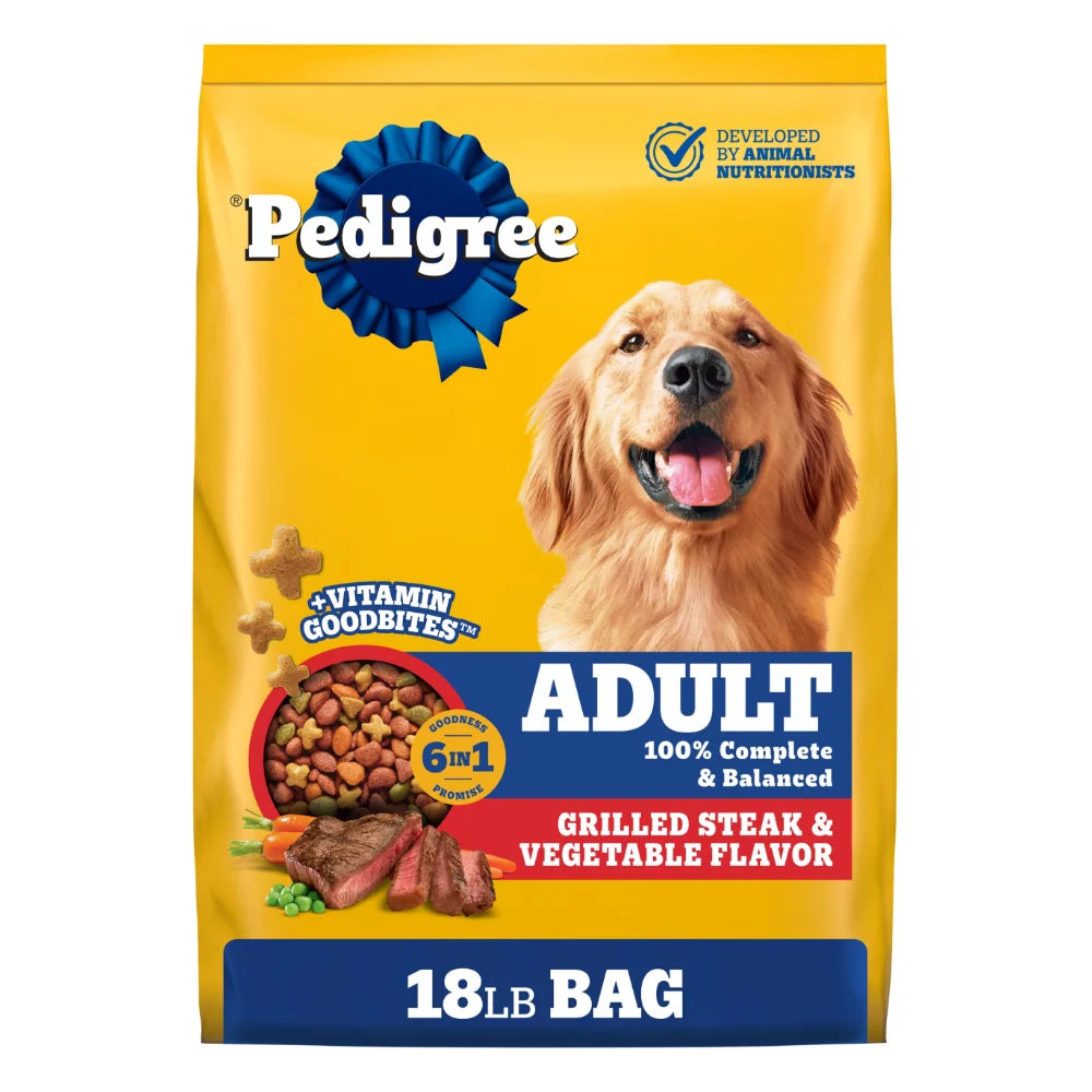 Pedigree Steak, 18 Pound — 1 Per Case