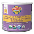 Earth's Best Organic Sensitivity Non-Gmo Milk-Based Powder Infant Formula Can With Iron, 21 Ounce — 4 Per Case