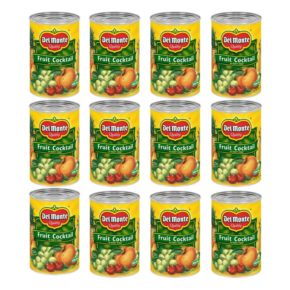 Del Monte Fruit Cocktail In Heavy Syrup, 15.25 Ounce — 12 Per Case