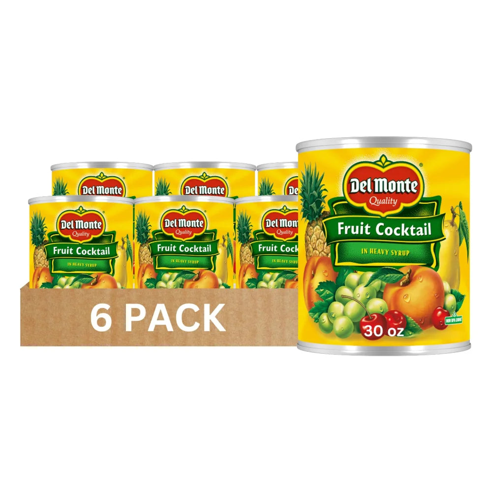Del Monte Fruit Cocktail In Heavy Syrup, 30 Ounce — 6 Per Case