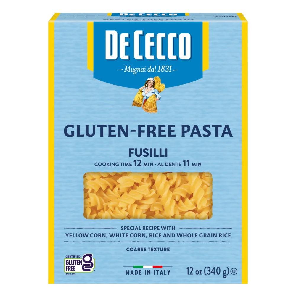 De Cecco No. 34 Coarse Texture Fusilli Pasta, 12 Ounce — 6 Per Case