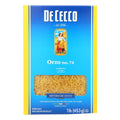 De Cecco No. 74 Orzo, 1 Pound — 20 Per Case