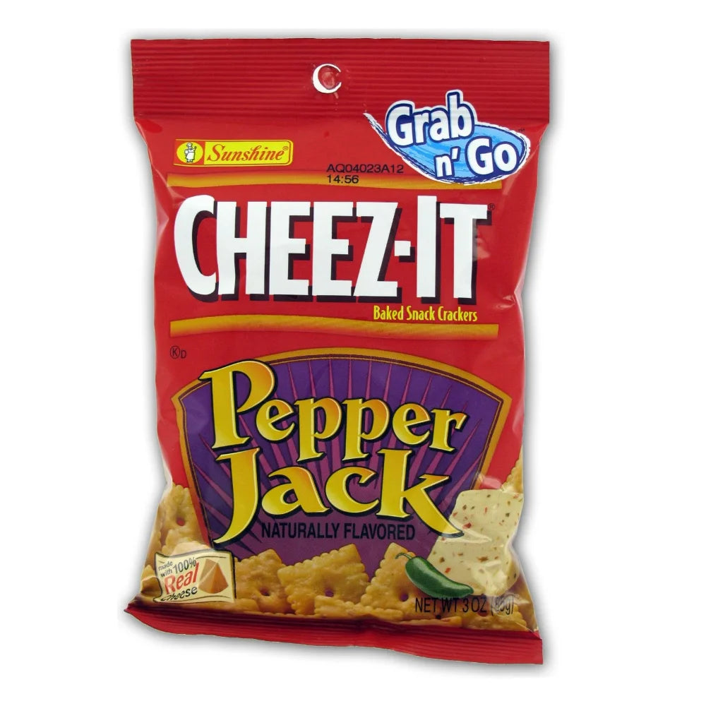 Cheez-It Pepper Jack Crackers, 3 Ounce — 6 Per Case