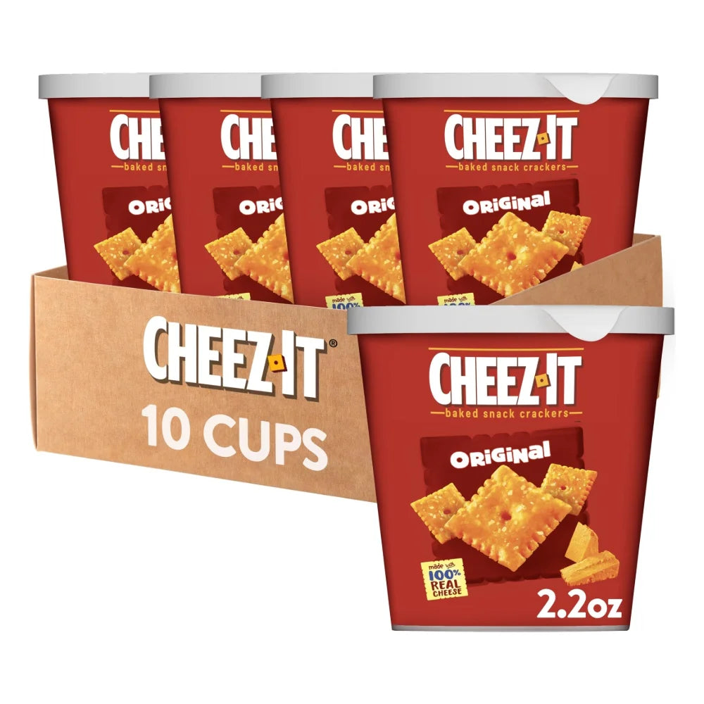 Cheez-It Original Crackers, 2.2 Ounce — 10 Per Case
