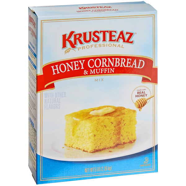 Krusteaz Professional Honey Cornbread Mix - 5 lb — Case of 6