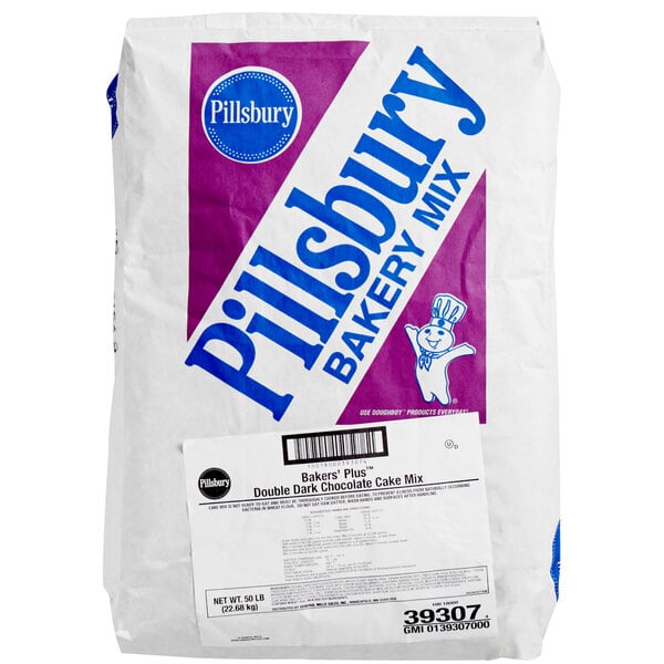 Pillsbury Chocolate Cake Mix - 50 lb — Case of 1