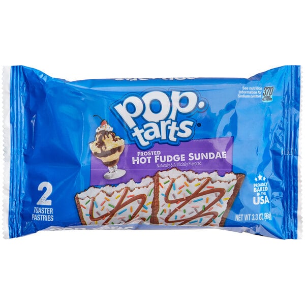 Pop-tarts Frosted Hot Fudge Sundae Pastry - 13.5 oz — Case of 12