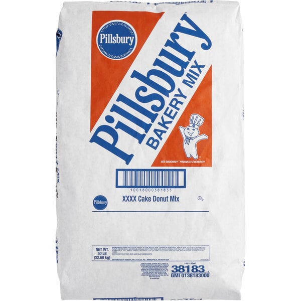 Pillsbury Cake Donut Mix - 50 lb — Case of 1