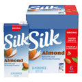 Silk Aseptic Original Pure Almond Milk, 32 Fluid Ounce — 6 Per Case
