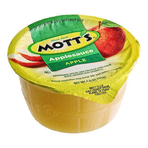Mott's Original Applesauce Cup - 4 oz — Case of 12 x 6-ct (72 total)