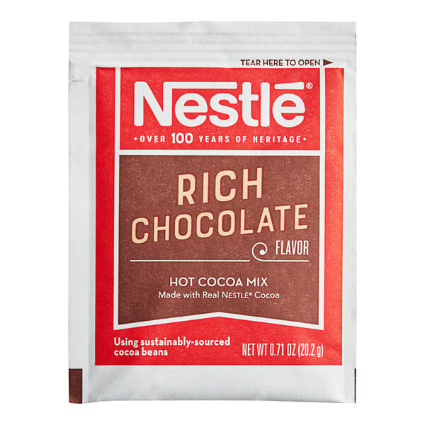 Nestle Rich Chocolate Hot Cocoa Mix - 1.5 lb — Case of 12