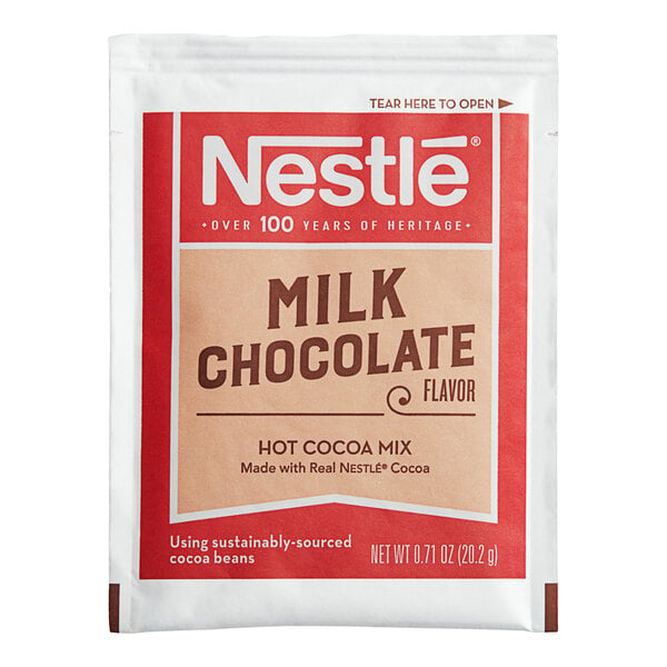 Nestle Milk Chocolate Hot Cocoa Mix - 0.71 oz — Case of 6 x 60-ct (360 total)