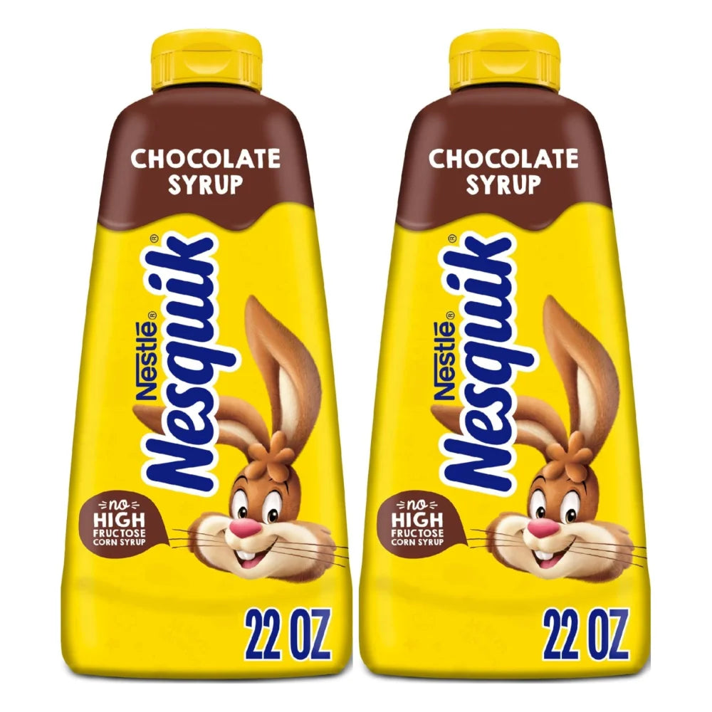 Nesquik Milk Flavoring Chocolate Syrup, 1.375 Pound — 6 Per Case