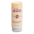 Monin White Chocolate Sauce - 12 fl oz — Case of 6
