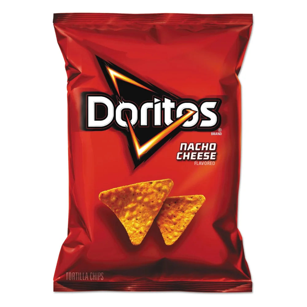 Doritos Nacho Cheese Tortilla Chips, 1.75 Ounce — 64 Per Case