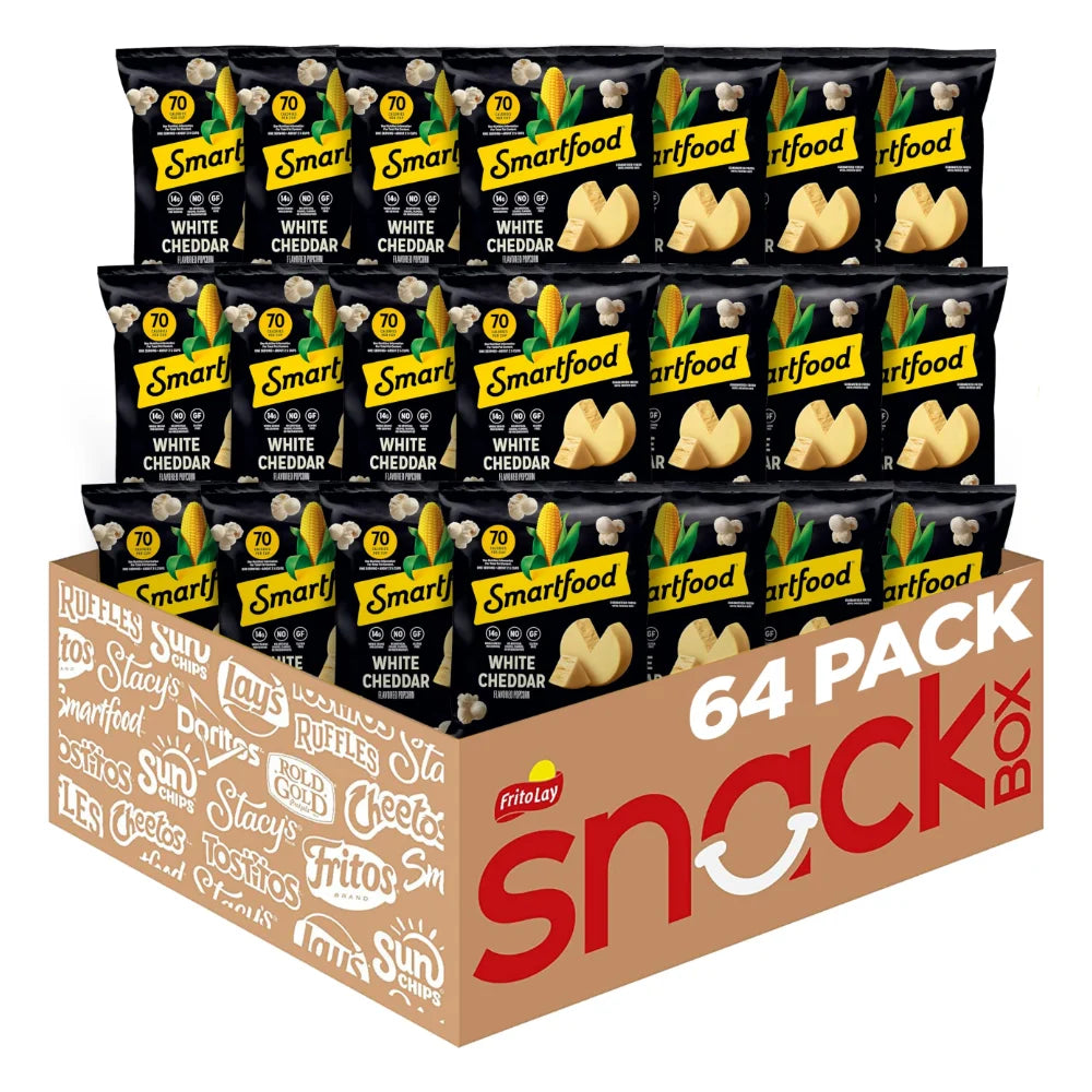 Smartfood White Cheddar Popcorn, 1 Ounce — 64 Per Case