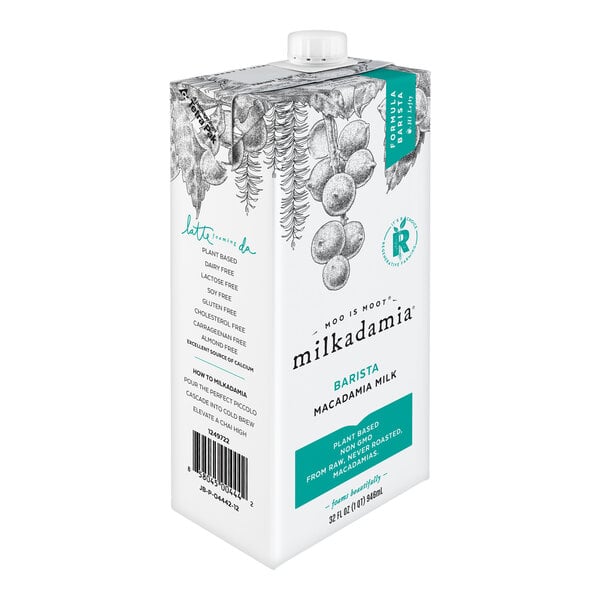 Milkadamia Barista Macadamia Milk - 32 fl oz — Case of 12