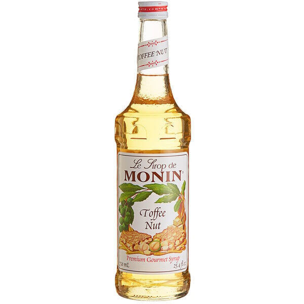 Monin Flavor Syrup Toffee NUT - 750 mL — Case of 12