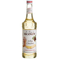 Monin White Chocolate Syrup - 750 mL — Case of 12