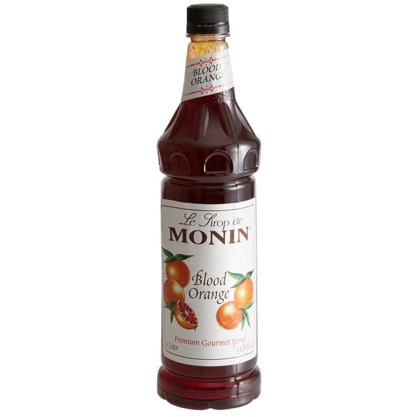 Monin Blood Orange Syrup - 1 L — Case of 4