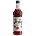 Monin Wild Strawberry Syrup - 1 L — Case of 4