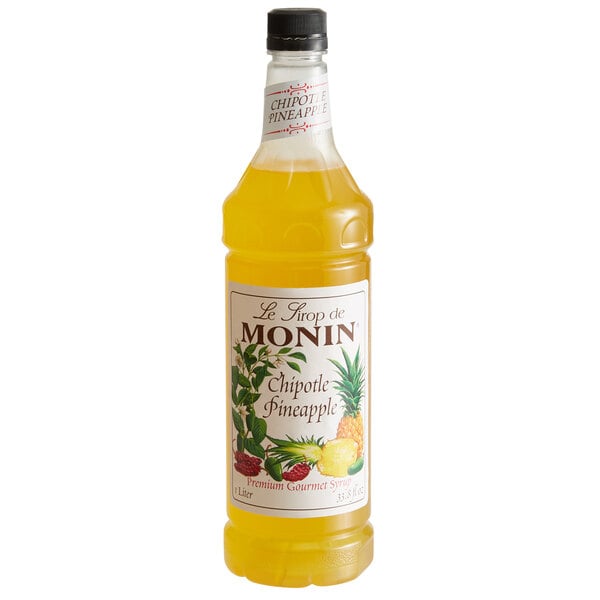 Monin Chipotle Pineapple Syrup - 1 L — Case of 4